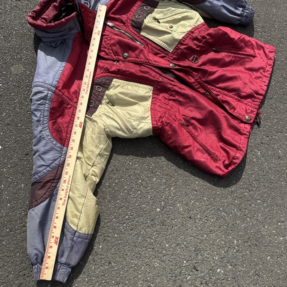 Vintage Descente Ski Jacket Men's Size M Cyber Y2k Winter Baggy Grunge - Picture 11 of 13